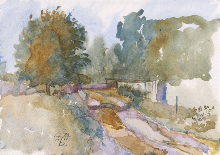 portfolio_gal/Aquarelle/A wet country road.jpg